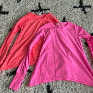 Two active wear tops